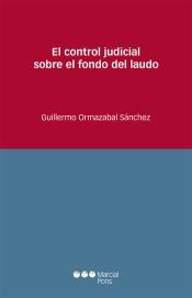 Portada de El control judicial sobre el fondo del laudo