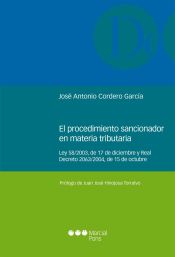 Portada de El procedimiento sancionador en materia tributaria