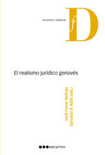 Portada de El realismo jurídico genovés