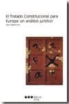Portada de El tratado constitucional para Europa: un an&aacute;lisis jur&iacute;dico