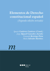 Portada de Elementos de Derecho constitucional español