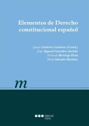 Portada de Elementos de derecho constitucional español