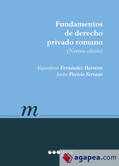 Fundamentos de derecho privado romano