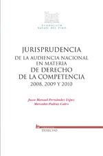 Portada de Jurisprudencia de la Audiencia Nacional en materia de Derecho de la competencia