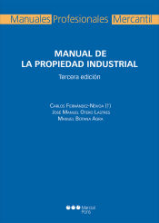 Portada de Manual de la propiedad industrial