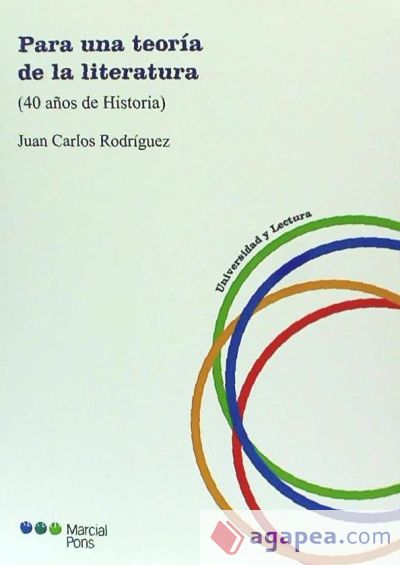 Para una teoría de la literatura