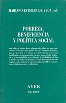 Portada de Pobreza, beneficiencia y política social