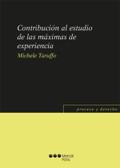 Portada de Contribución al estudio de las máximas de experiencia