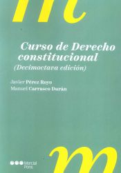 Portada de Curso de Derecho constitucional