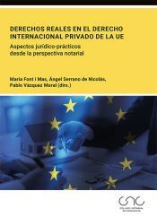 Portada de Derechos reales en el Derecho internacional privado de la UE