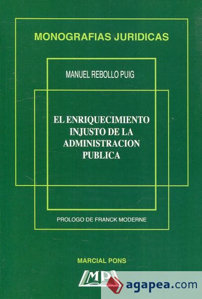 El enriquecimiento injusto de la Administración Pública