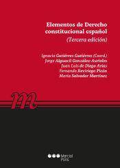 Portada de Elementos de Derecho constitucional español