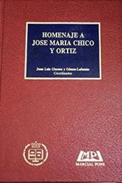 Portada de Homenaje a José María Chico y Ortiz