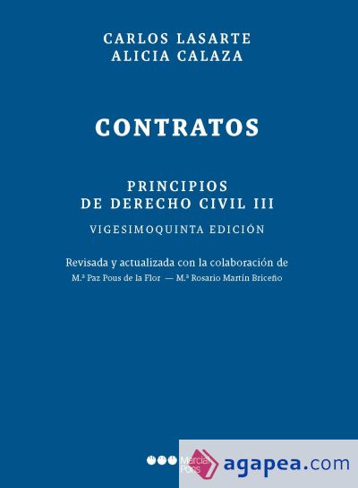 Principios De Derecho Civil III. Contratos 2024