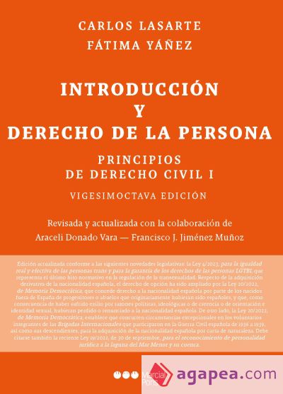 Principios de derecho civil I