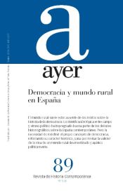 Portada de Democracia y mundo rural en España