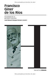 Portada de Francisco Giner de los Ríos