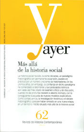 Portada de Más allá de la historia social