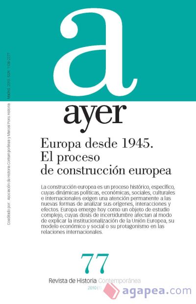 REVISTA AYER NÂº 77