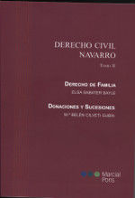 Portada de Derecho Civil Navarro Tomo II