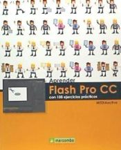 Portada de Aprender Flash Pro CC con 100 ejercicios prácticos