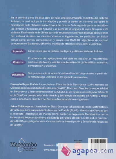 Arduino: aplicaciones en robótica, mecatrónica e ingenierías