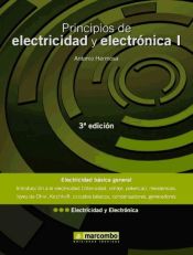 Portada de Principios de Electricidad y Electrónica I, 3ª edición