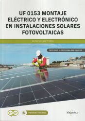 Portada de *UF 0153 Montaje eléctrico y electrónico en instalaciones solares fotovoltaicas