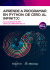 Portada de Aprende a programar en Python: de cero al infinito, de Silvia Guardati Buemo