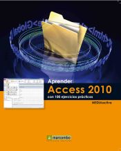 Portada de Aprender Access 2010 con 100 ejercicios prácticos