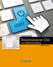 Portada de Aprender Dreamweaver CS6 con 100 ejercicios prácticos