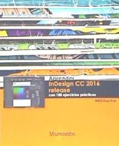 Portada de Aprender InDesign CC 2016 release con 100 ejercicios prácticos