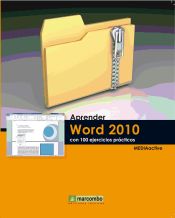 Portada de Aprender Word 2010 con 100 ejercicios prácticos