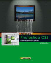 Portada de Aprendre Photoshop CS5 amb 100 excercicis práctics