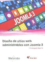 Portada de Diseño de sitios web administrables con Joomla 3