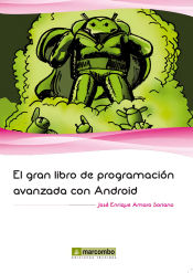 Portada de El gran libro de programación avanzada con Android