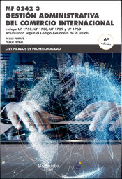 Portada de MF0242_3 Gestión administrativa del comercio internacional 6ªEd