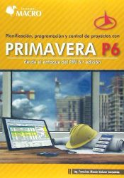 Portada de Planificación, Programación y Control de proyectos primavera P6