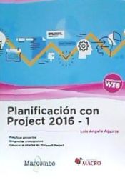 Portada de Planificación con Project 2016-1