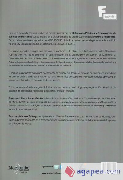 Relaciones públicas y organización de eventos Relaciones públicas y organización de eventos