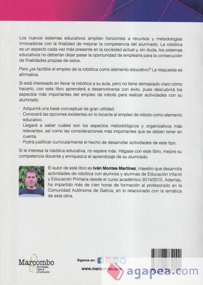 Rob?tica en Educaci?n Infantil y Primaria