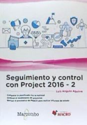 Portada de Seguimiento y control con Project 2016-2