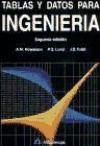 Portada de Tablas y Datos para Ingeniería