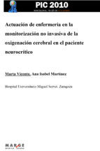 Portada de Actuación de enfermería en la monitorización no invasiva de la oxigenación cerebral en el paciente neurocrítico (Ebook)