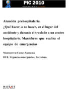 Portada de Atención prehospitalaria (Ebook)