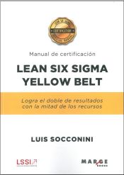 Portada de Lean Six Sigma Yellow Belt. Manual de certificación