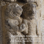 Portada de Bestiario románico en la portada de la iglesia de San Esteban (Sos del Rey Católico)