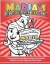 Maria's Birthday Coloring Book Kids Personalized Books: A Coloring Book Personalized for Maria That Includes Children's Cut Out Happy Birthday Posters