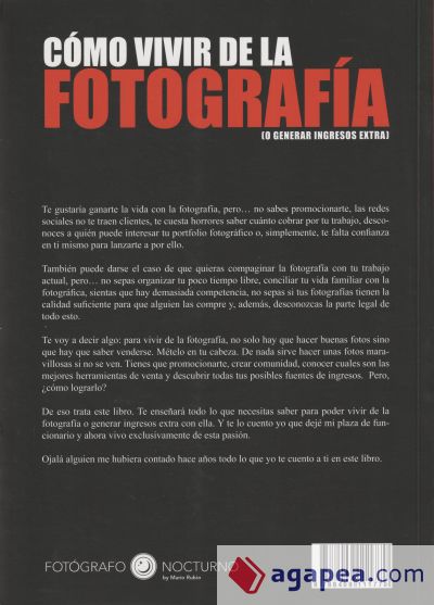 Cómo vivir de la fotografia: O generar ingresos extra