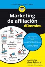 Portada de Marketing de afiliación para dummies (Ebook)